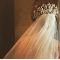 F-0910 Gorgeous bridal pearl hand-woven hair accessories wedding dress silver hair fork hair comb headdress
