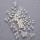 F-0910 Gorgeous bridal pearl hand-woven hair accessories wedding dress silver hair fork hair comb headdress
