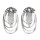 E-6195 Big Vintage Silver Metal Crystal Rhinestone Long Tassel Drop Earrings for Women Bridal Wedding Party Gift