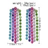 E-6196 2021 Trendy Retro Long Color Diamond Tassel Earrings For Women Fashion Creative Paint Waterfall Shaped Rhinestone Jewelry