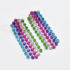 E-6196 2021 Trendy Retro Long Color Diamond Tassel Earrings For Women Fashion Creative Paint Waterfall Shaped Rhinestone Jewelry