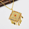 N-7585 Fashion Ethnic Gold Necklace For Women Party Jewelry 2021 Summer Fashion Boho Jewellery Chain Miyuki Tassel Necklace