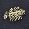 F-0913 Fashion Bridal Zircon Crystal Flower Hair Combs Hair Pins Wedding Engagement Headdress Hair Accessories