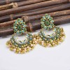 E-6217 Colorful Earrings For Women Pendant Jewelry Indian Jhumka Aesthetic Earring Dangle Pearl Beads Ear Rings For Girl New Year Gifts