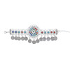 B-1133  Fashion Retro Bohemian Gold Metal Chain Hand Harness Color Bracelets for Women Party Punk Jewelry
