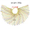 N-7594 Bohemian Ethnic Style Light Green Blue Rice Bead Beaded Multi-layer Necklace African Tribe Fashion Sexy Necklace Jewelry