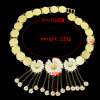 N-7596 Hot Sale Gold Plated Alloy Tassel Daisy Flower Charms Women Sexy Body Jewelry Waist Chains Belly Chains
