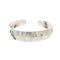 B-1137 5Styles Ethnic Vintage Tibetan Silver Open Cuff Bangles for Women Carved Flower Peacock Party Jewelry Gift