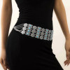N-7597 Hot Selling Bohemian New Shape Turquoise Stone Waist Chain Body Chain