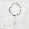 N-7599   Fashion Golden Sliver Color Snake Pendants Metal Alloy leg chain For Women Party Jewelry