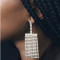 E-6252 Fashion Luxury Shiny Wedding Crystal Long Tassel Earrings Statement Dangle Earrings Jewelry Accessories For Women