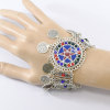 B-0974 Vintage Bohemian New Coin Pendant Bracelet Ladies Diamond Bracelet For Women Jewelry Design