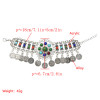 B-0974 Vintage Bohemian New Coin Pendant Bracelet Ladies Diamond Bracelet For Women Jewelry Design