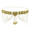 N-7604 Vintage Boho Metal Coin Tassel Belly Dance Waist Chains for Women Party Body Jewelry Gift