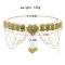 N-7604 Vintage Boho Metal Coin Tassel Belly Dance Waist Chains for Women Party Body Jewelry Gift