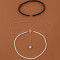 N-7606 Fashion Gold Silver Color Pearl Snake Pendants Metal Alloy Thigh Leg Chains For Women Party Jewelry