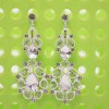 E-6272  Fashion Crystal Rhinestone Pendant Earrings For Women Party Jewelry