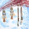 E-6273 Vintage Bohemian Jewelry Boho Dangle Long Statement Drop Earrings Funky Hanging Women Tassel Earrings