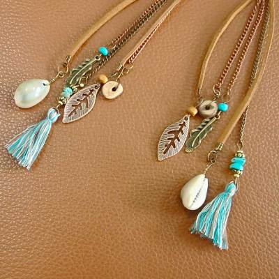 E-6273 Vintage Bohemian Jewelry Boho Dangle Long Statement Drop Earrings Funky Hanging Women Tassel Earrings