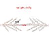 F-0919 Luxury Bridal Crystal Zircon Tiaras Pageant Party Wedding Crown Engagement Hair Accessories