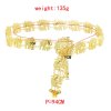 N-6538 Vintage Bohemian Gold Silver Metal Elephant Waist Belly Chain Women Dance Belt Body Jewelry