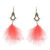 E-6289 New Bohemian Vintage Fluffy Earring Long Tassel Dangle Earring For Women Girls