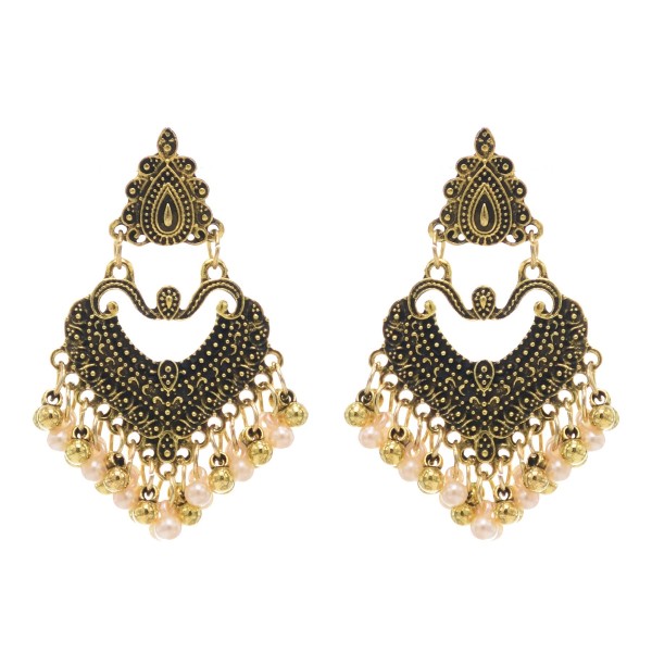 E-6292 Bohemian Retro Ethnic Style Earring Personality All-match Dangle Earring For Women Jewelry Gift