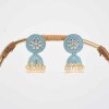 E-6299   Bell Drop Earrings Rhinestones Pendant Earring For Women Jewelry