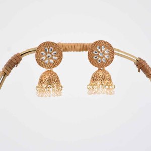 E-6299   Bell Drop Earrings Rhinestones Pendant Earring For Women Jewelry