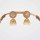 E-6299   Bell Drop Earrings Rhinestones Pendant Earring For Women Jewelry