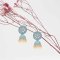 E-6299   Bell Drop Earrings Rhinestones Pendant Earring For Women Jewelry