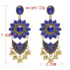 E-6308  Alloy Crystal Rhinestone pendant earrings For Women Party Jewelry