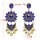 E-6308  Alloy Crystal Rhinestone pendant earrings For Women Party Jewelry