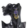 E-6308  Alloy Crystal Rhinestone pendant earrings For Women Party Jewelry