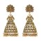 E-6310 Vintage Gold Silver Alloy Peacock Big Bells Drop Earrings for Women Boho Thailand Indian Party Jewelry Gift