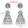 E-6310 Vintage Gold Silver Alloy Peacock Big Bells Drop Earrings for Women Boho Thailand Indian Party Jewelry Gift