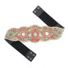N-7624 2 styles Handmade Bohemian Multicolors Resin Beads Statement Belly Waist Body Chain Dress Belt Waistbands Ethnic Jewelry