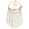 F-0925 Luxury Gold Multilayers Crystal Tassel Head Chains Mask Veil Face Chains for Women Lady Dance Night Club Party Jewelry