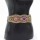 N-7625 2 style Handmade Bohemian Multicolors Resin Beads Statement Belly Waist Body Chain Dress Belt Waistbands Ethnic Jewelry