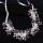 F-0929 Luxury Crystal Flower Bridal Wedding Hair Accessories Headband Tiara Jewelry Accessories