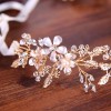 F-0929 Luxury Crystal Flower Bridal Wedding Hair Accessories Headband Tiara Jewelry Accessories