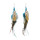 E-6330 Bohemian Ethnic Vintage Earrings Long Fringe Feather Dangle Earrings For Women Girls Decoration Gifts
