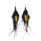 E-6330 Bohemian Ethnic Vintage Earrings Long Fringe Feather Dangle Earrings For Women Girls Decoration Gifts