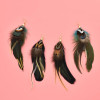 E-6333 Bohemian Ethnic Vintage Earrings Feather Dangle Earrings For Women Girls