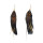 E-6333 Bohemian Ethnic Vintage Earrings Feather Dangle Earrings For Women Girls