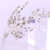 F-0933 Crystal Wedding Headband Silver Bride Hair piece Wedding Hair Accessories