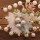 F-0935 Flower Headbands Princess Bridal Wedding Hair Accessories Korean Style Women Gold Wired