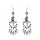 E-6343 Bohemian New Style Earrings Scarf Shaped With Leaves Tassel Dangle Earrings For Women Party Jewelry