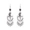 E-6343 Bohemian New Style Earrings Scarf Shaped With Leaves Tassel Dangle Earrings For Women Party Jewelry