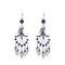 E-6343 Bohemian New Style Earrings Scarf Shaped With Leaves Tassel Dangle Earrings For Women Party Jewelry